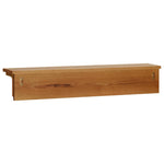 ZNTS Coat Rack 90x16x16 cm Solid Oak Wood 289192