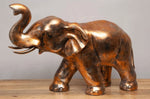 Large Copper Elephant Figurine RSN115