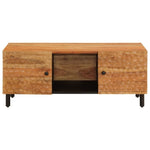 ZNTS Coffee Table 100x54x40 cm Solid Wood Acacia 356867