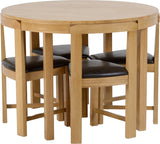 ZNTS Windsor Stowaway Dining Set 400-401-171