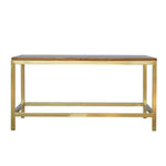 Rectangle Gold Coffee Table IN244