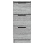 ZNTS Sideboard Grey Sonoma 30x30x70 cm Engineered Wood 817014