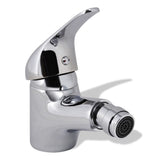 ZNTS Bidet Faucets 2 pcs Chrome 275920