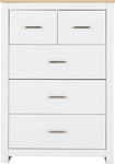 ZNTS Portland 3+2 Drawer Chest 100-102-181