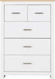 ZNTS Portland 3+2 Drawer Chest 100-102-181