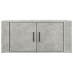 ZNTS Coffee Table Concrete Grey 80x50x36 cm Engineered Wood 816516