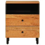 ZNTS Bedside Cabinet 50x33x60 cm Solid Wood Acacia 356865