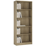4 You Tall Wide Bookcase in Sonama Oak 4059347