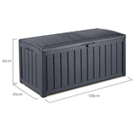 ZNTS Keter Garden Storage Box Glenwood 390 L 404251