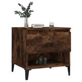 ZNTS Side Tables 2 pcs Smoked Oak 50x46x50 cm Engineered Wood 819559