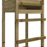 ZNTS Play Tower 53x46.5x169 cm Impregnated Wood Pine 826579