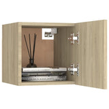 ZNTS Bedside Cabinets 2 pcs Sonoma Oak 30.5x30x30 cm Engineered Wood 3079716