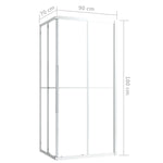 ZNTS Shower Cabin ESG 90x70x180 cm 150759