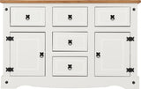 ZNTS Corona 2 Door 5 Drawer Sideboard 400-405-021