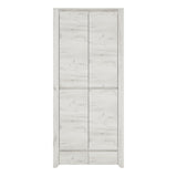 Angel 2 Door 2 Drawer Fitted Wardrobe in White Craft Oak 4212062
