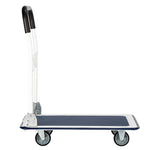 ZNTS Platform Truck 150KG Load-bearing Blue and White 22556242