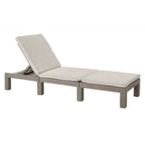 ZNTS Keter Sunlounger with Cushion Daytona Cappuccino 441308