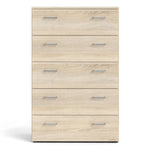 Space Chest of 5 Drawers in Oak 70570422AKAK