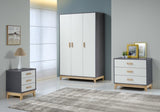 ZNTS Cleveland 3 Door Wardrobe 100-101-209