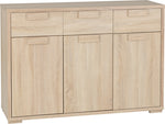 ZNTS Cambourne 3 Door 3 Drawer Sideboard 400-405-003