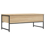 ZNTS Coffee Table Sonoma Oak 101x49x39.5 cm Engineered Wood 837738