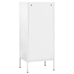 ZNTS Storage Cabinet White 42.5x35x101.5 cm Steel 336188