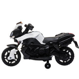 ZNTS Kids Electric Motorcycle Ride-On Toy 6V Battery Powered with Music 45302173