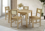 ZNTS Santana 1+4 Dining Set 400-401-295