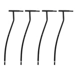 ZNTS Bridge Roof Wrought Iron Arches Plant Climbing Frame 83044456