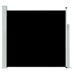 ZNTS Patio Retractable Side Awning 170x300 cm Black 48364