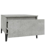 ZNTS Side Tables 2 pcs Concrete Grey 50x46x35 cm Engineered Wood 819525