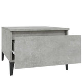 ZNTS Side Tables 2 pcs Concrete Grey 50x46x35 cm Engineered Wood 819525