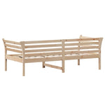 ZNTS Day Bed without Mattress 90x200 cm Solid Wood Pine 842870