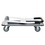 ZNTS Platform Truck 150KG Load-bearing Blue and White 22556242