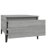 ZNTS Side Tables 2 pcs Grey Sonoma 50x46x35 cm Engineered Wood 819529