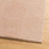 ZNTS Rug HUARTE Short Pile Soft and Washable Blush 160x160 cm 375154
