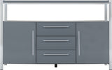 ZNTS Charisma 2 Door 3 Drawer Sideboard 400-405-029