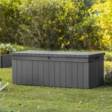 ZNTS Keter Garden Storage Box Darwin 380 L Grey 440522