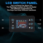 ZNTS 5KW 12V-24V Air Diesel Parking Heater All In One 4 Holes with Remote LCD Monitor 28854949