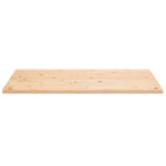 ZNTS Desk Top 110x55x2.5 cm Solid Wood Pine 824460