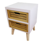 Compact 2 Drawer Unit with Removable Legs N0286