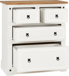 ZNTS Corona 2+2 Drawer Chest 100-102-059