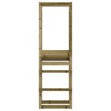 ZNTS Play Tower 53x46.5x169 cm Impregnated Wood Pine 826579
