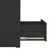 ZNTS Filing Cabinet Anthracite 46x62x102.5 cm Steel 336277