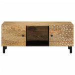 ZNTS Coffee Table 100x54x40 cm Solid Wood Mango 356903