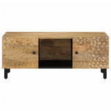 ZNTS Coffee Table 100x54x40 cm Solid Wood Mango 356903