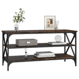 ZNTS TV Cabinet Smoked Oak 100x40x50 cm Engineered Wood 825794