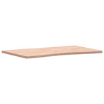 ZNTS Desk Top 100xx2.5 cm Solid Wood Beech 356041