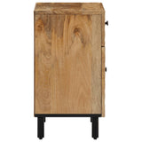 ZNTS Bedside Cabinet 50x33x60 cm Solid Wood Mango 356899