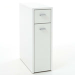 ZNTS FMD Drawer Cabinet with 2 Drawers 20x45x61 cm White 428720